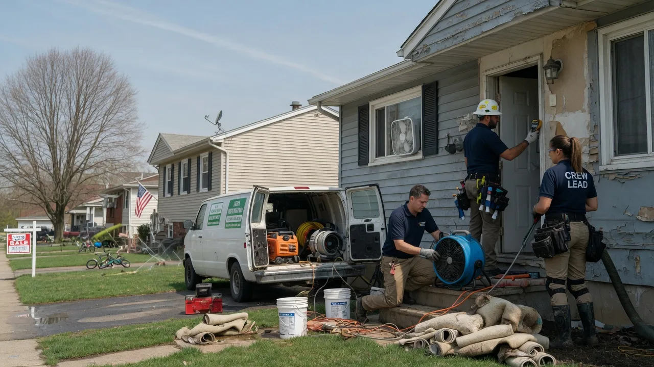 Flood Cleanup in Jonesville, IN near me