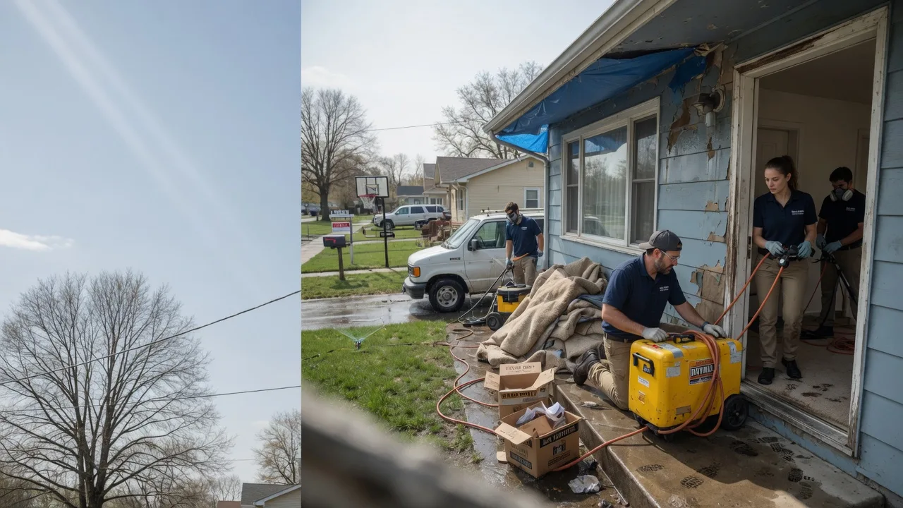 Basement Flood Cleanup in Jonesville, IN near me